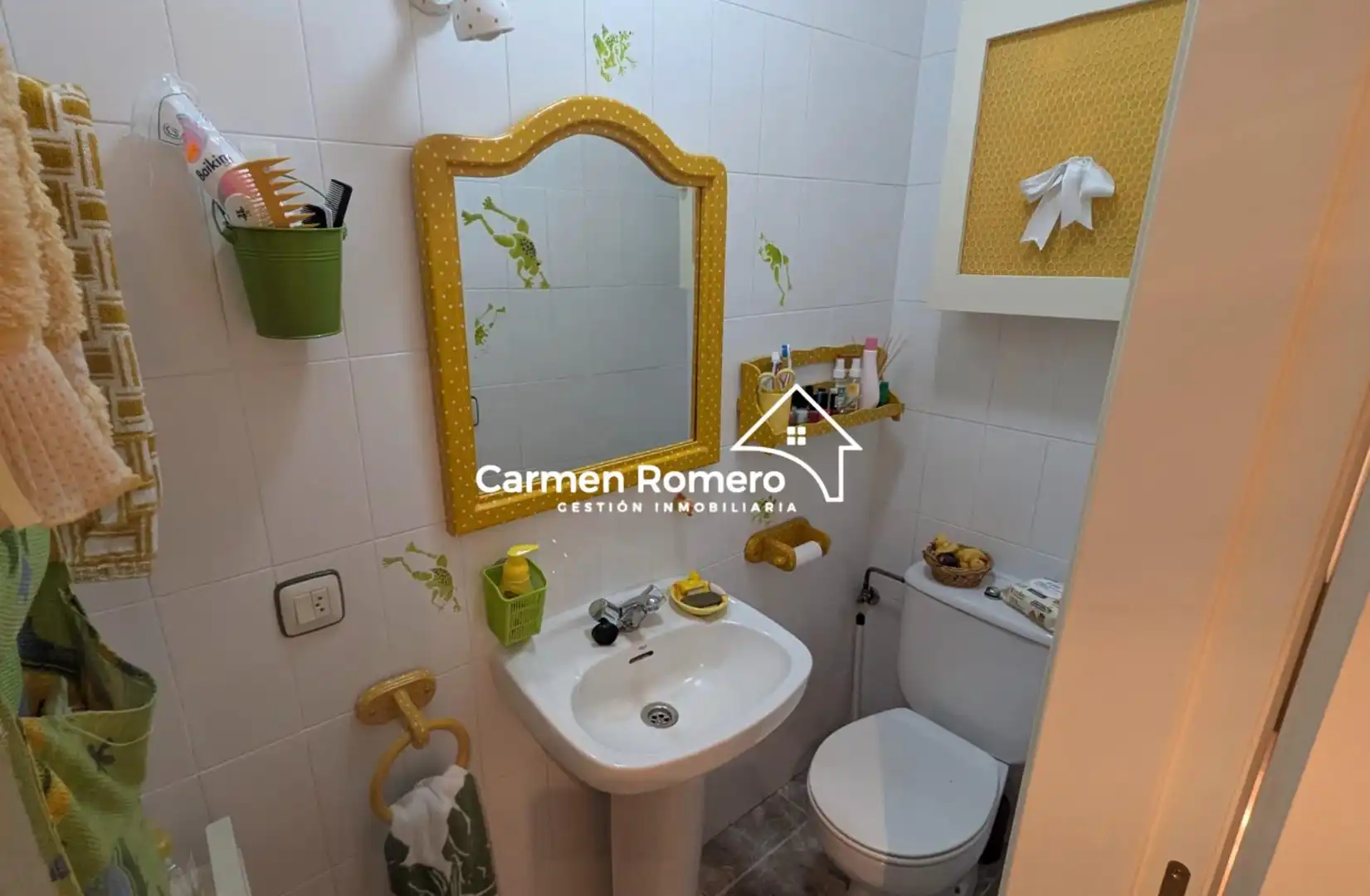 Baño de Casa adosada en venta en Villoria con Calefacción, Jardín privado y Amueblado