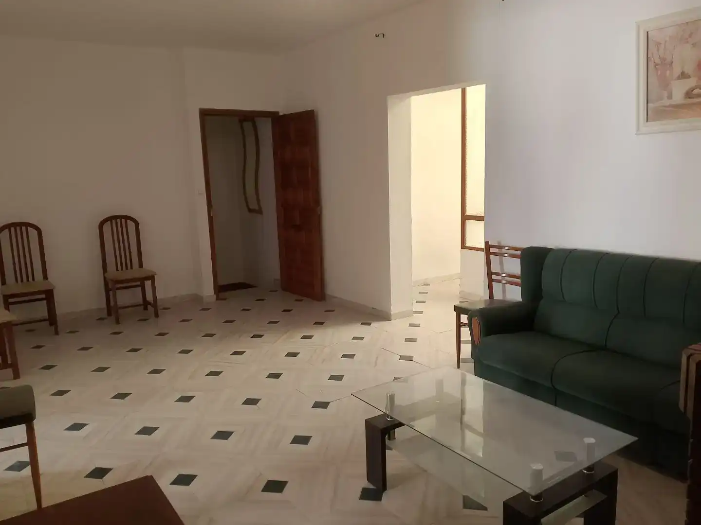 Sala d'estar de Pis en venda en Cuevas Bajas amb Moblat i Balcó