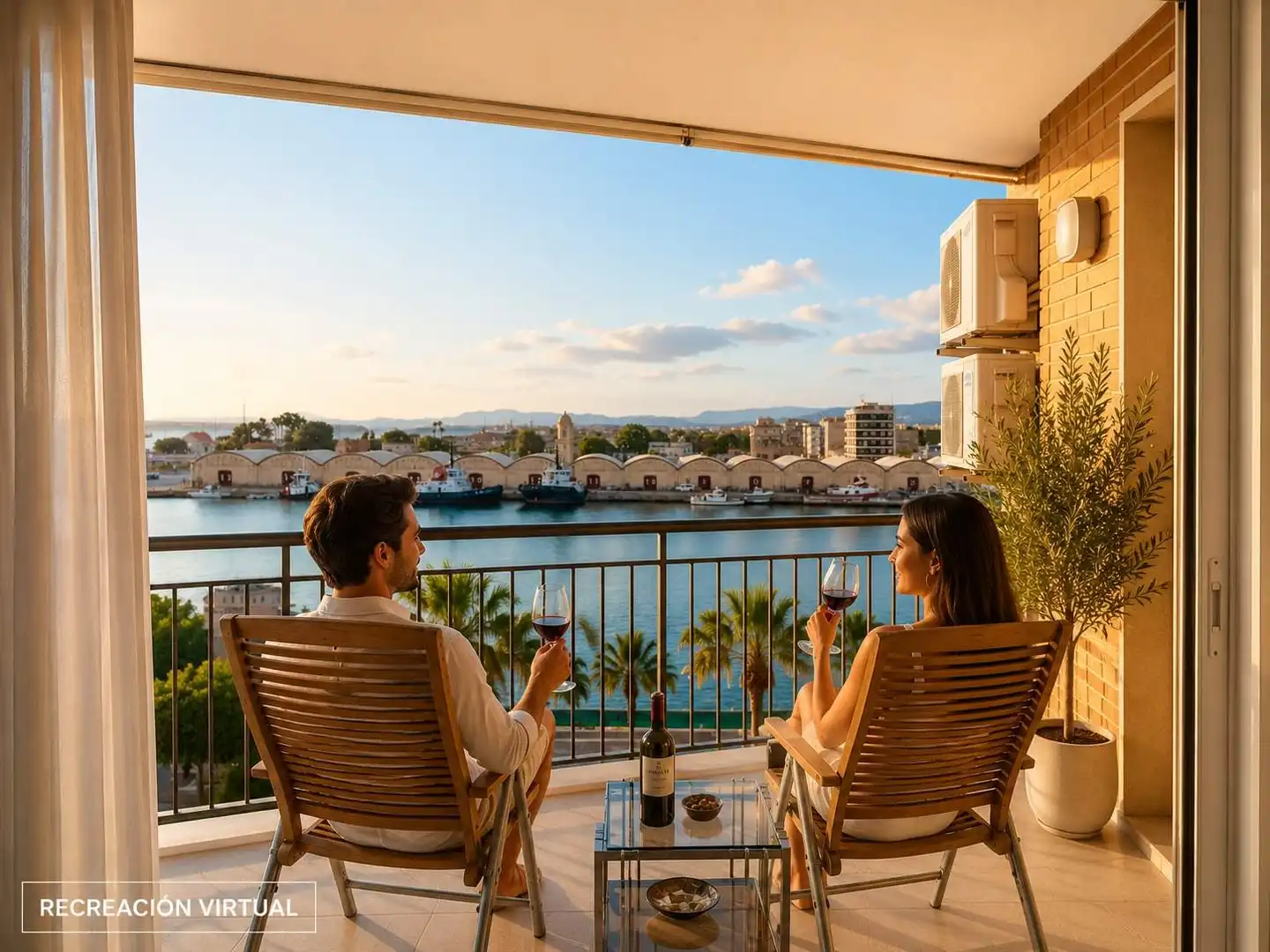 Terraza de Apartamento en venta en Gandia con Aire acondicionado, Terraza y Balcón