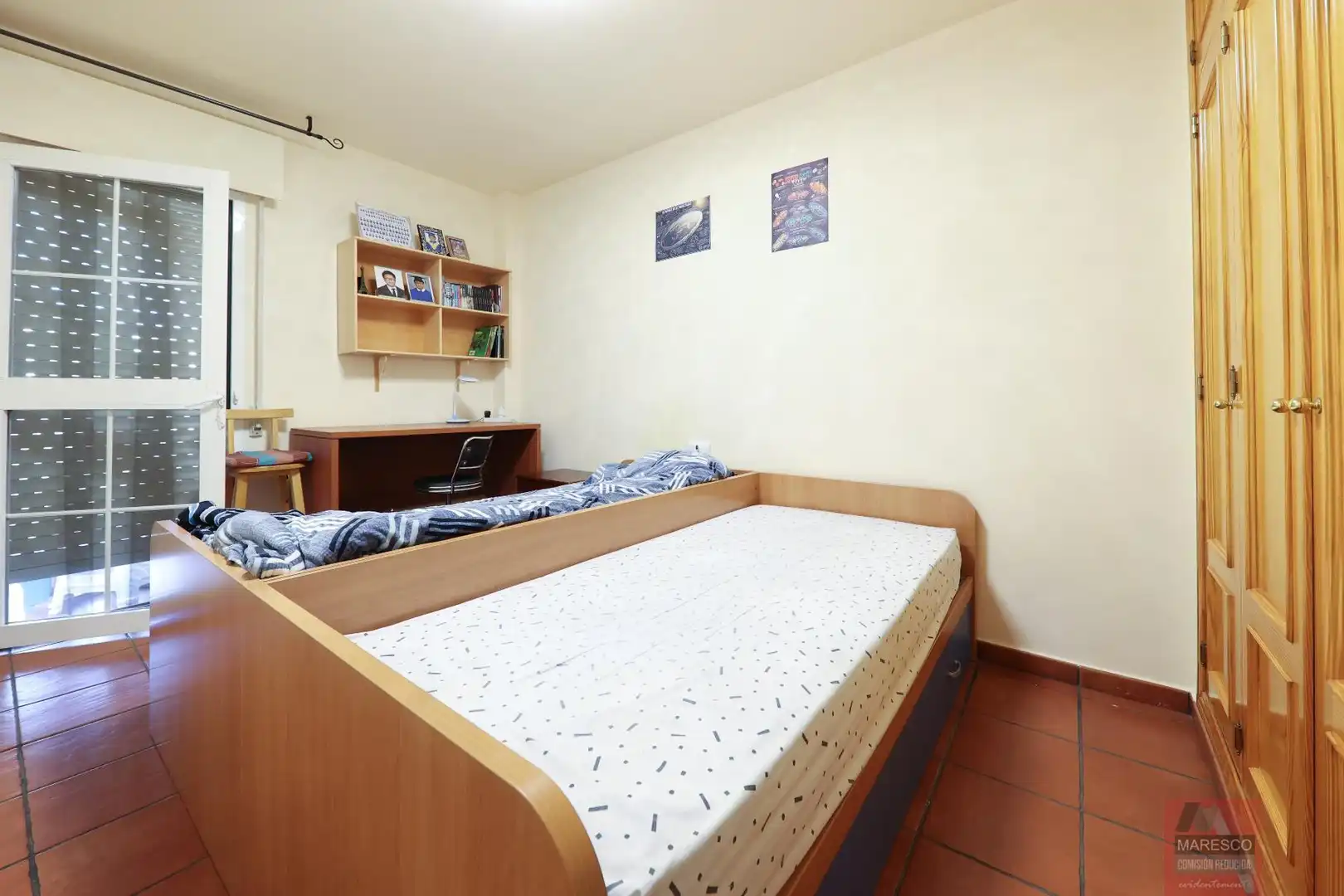 Schlafzimmer von Wohnung zum Verkauf in Fuengirola mit Klimaanlage, Terrasse und Abstellraum