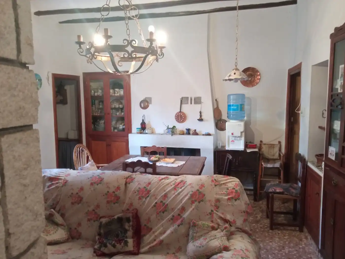 Esszimmer von Country house zum Verkauf in Quatretondeta mit Abstellraum und Balkon