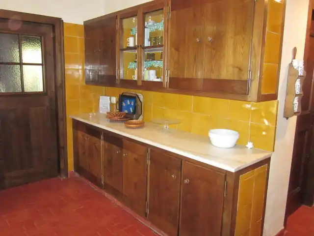 Cocina de Finca rústica en venta en Castellar del Vallès con Jardín privado, Terraza y Piscina