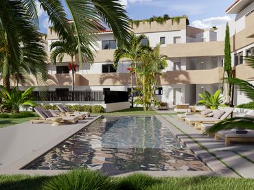 Apartament amb piscina en venda a Calle Tajinaste 1