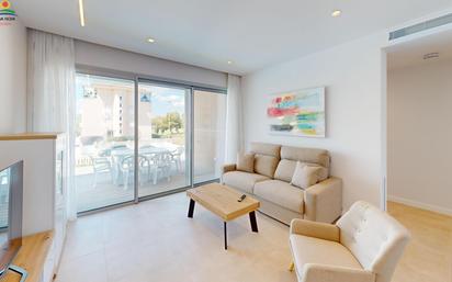 Sala d'estar de Apartament en venda en Oliva amb Aire condicionat, Calefacció i Terrassa