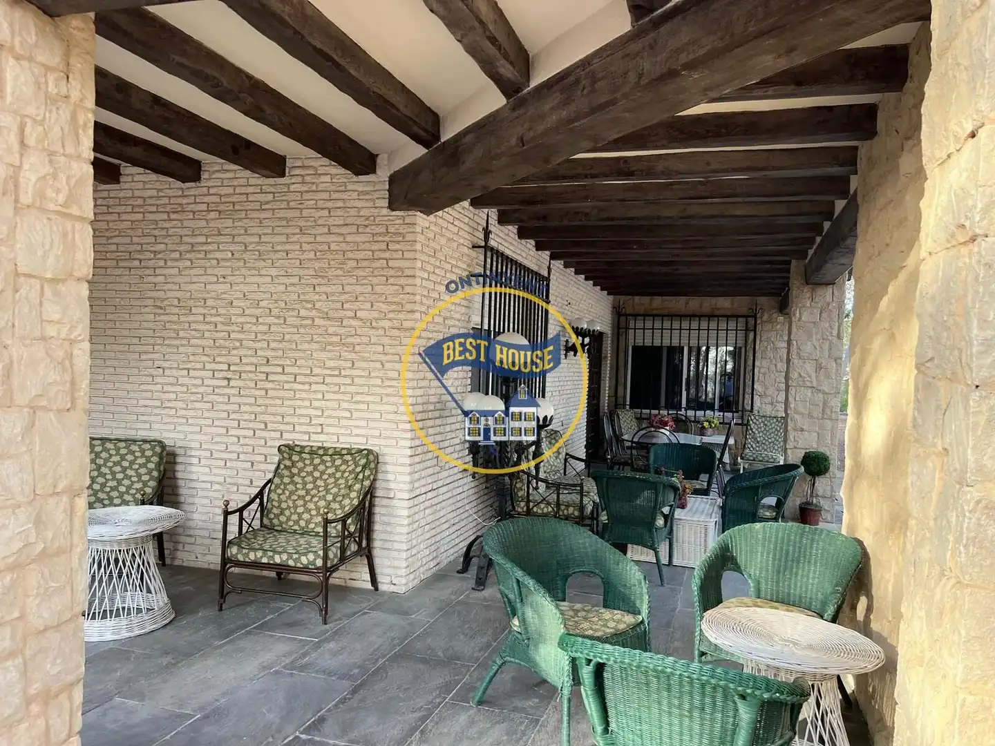 Terrassa de Casa o xalet en venda en Fontanars dels Alforins amb Jardí privat, Piscina i Moblat