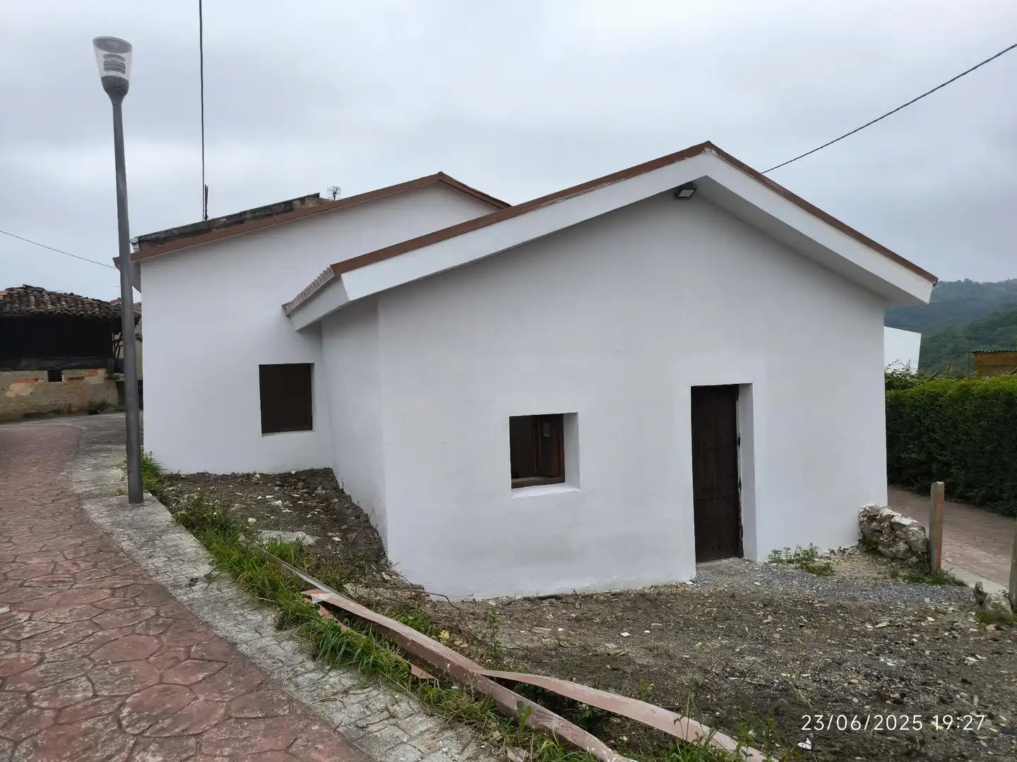 Vista exterior de Casa o xalet en venda en Siero