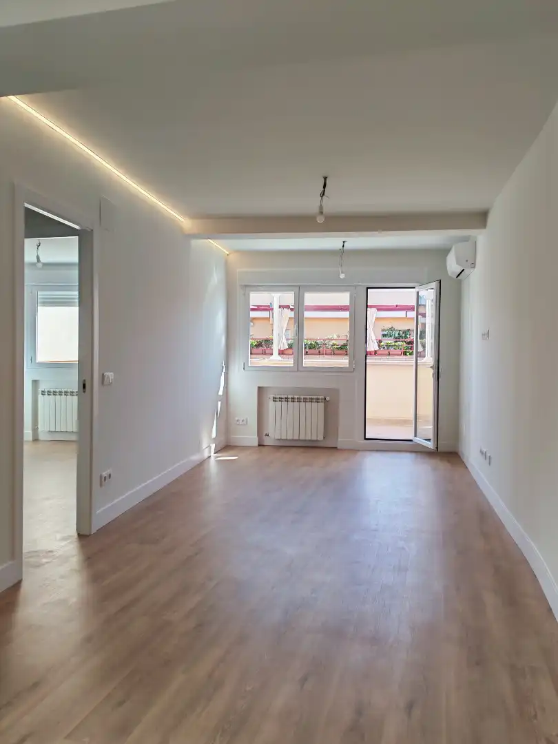 Living room of Attic for sale in Barrio de Salamanca
