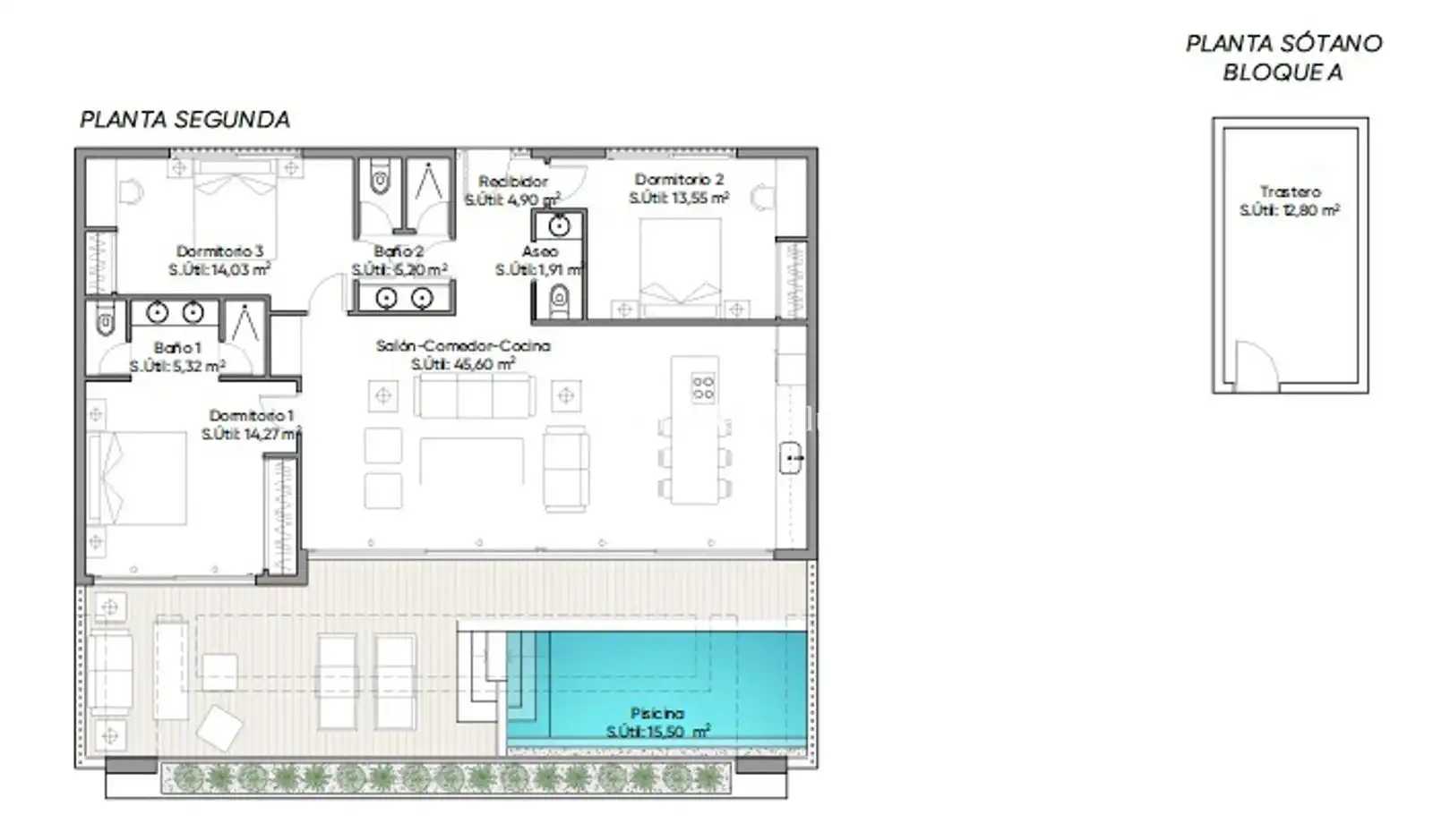Ático en venta en Adeje con Aire acondicionado, Calefacción y Terraza