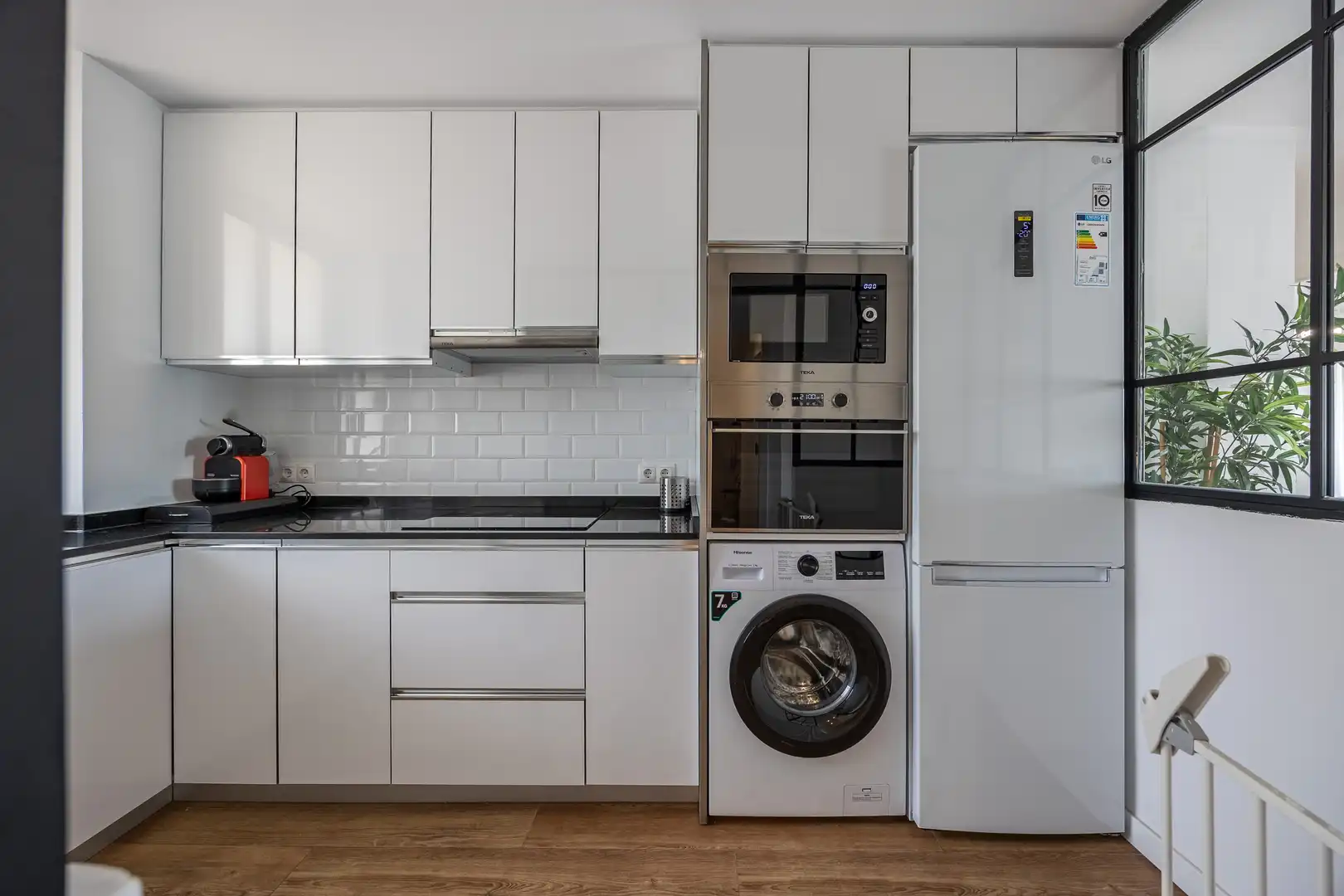 Cocina de Piso en venta en Benidorm con Piscina, Amueblado y Piscina comunitaria