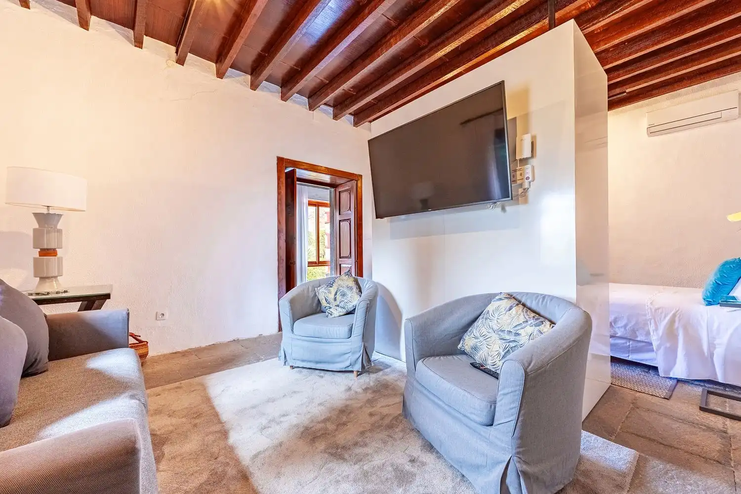 Sala de estar de Casa o chalet en venta en Telde con Jardín privado, Terraza y Piscina