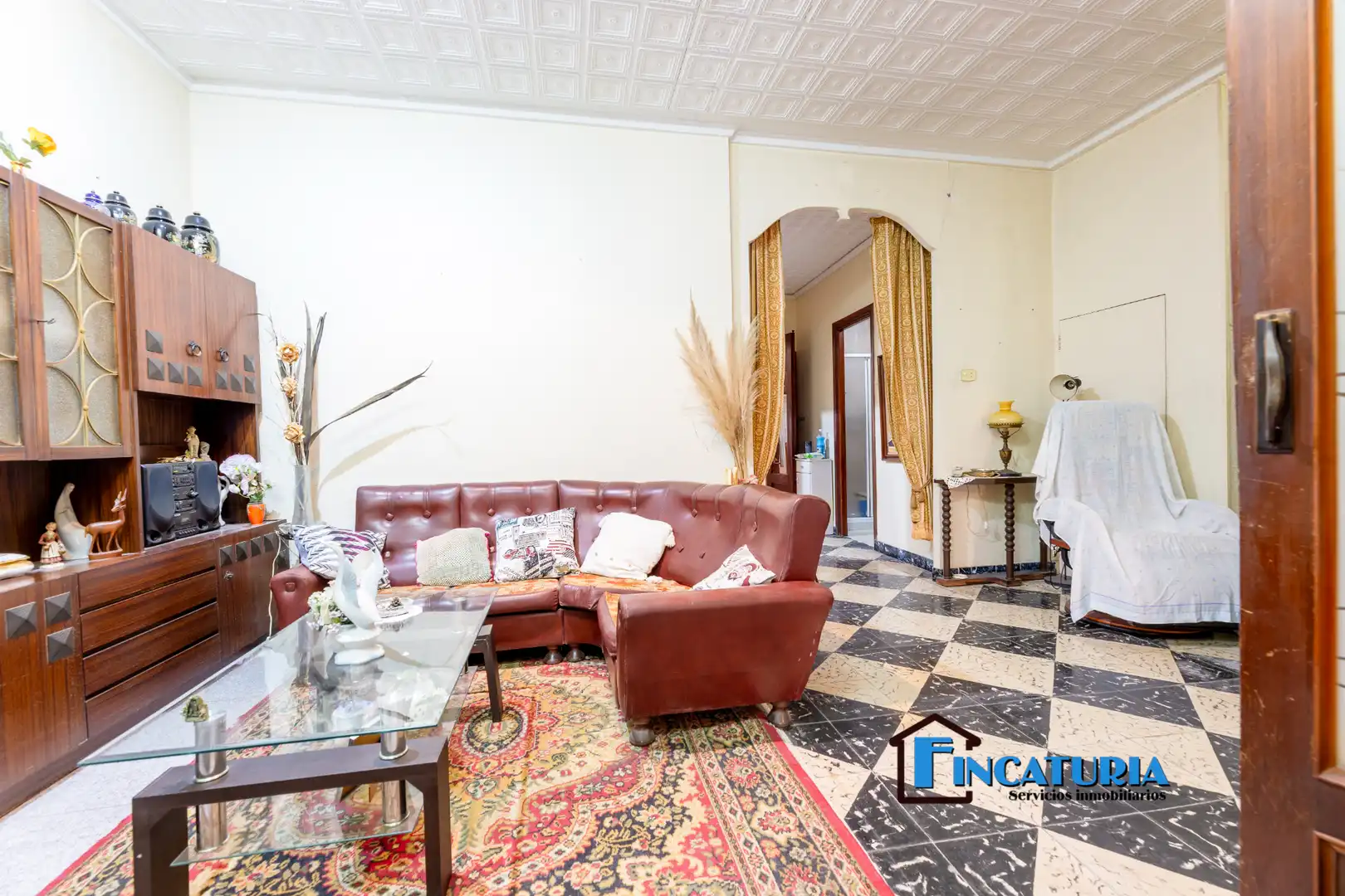 Sala de estar de Casa o chalet en venta en Chilches / Xilxes con Terraza y Amueblado