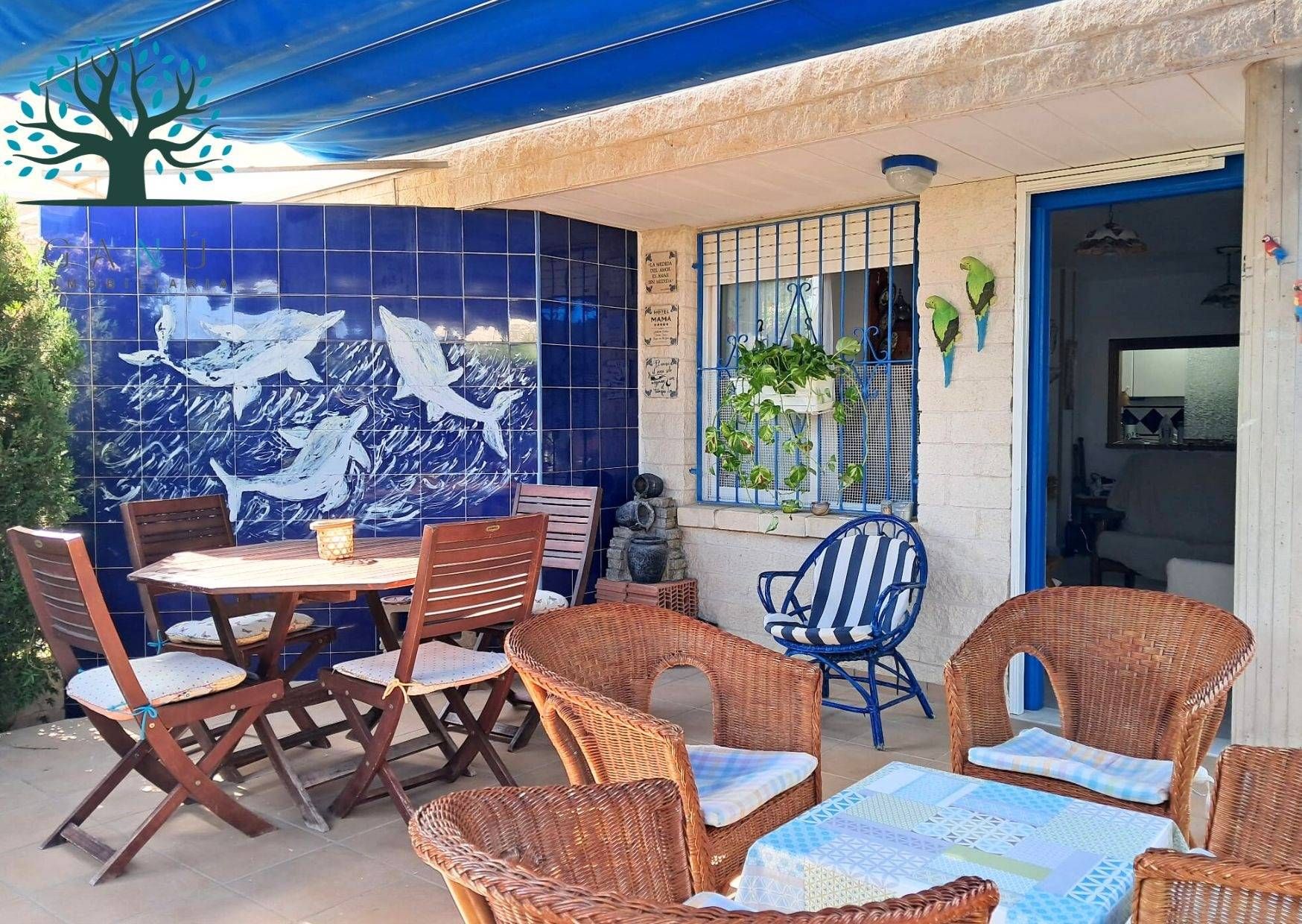 Terraza de Dúplex en venta en Mazarrón con Aire acondicionado, Jardín privado y Terraza