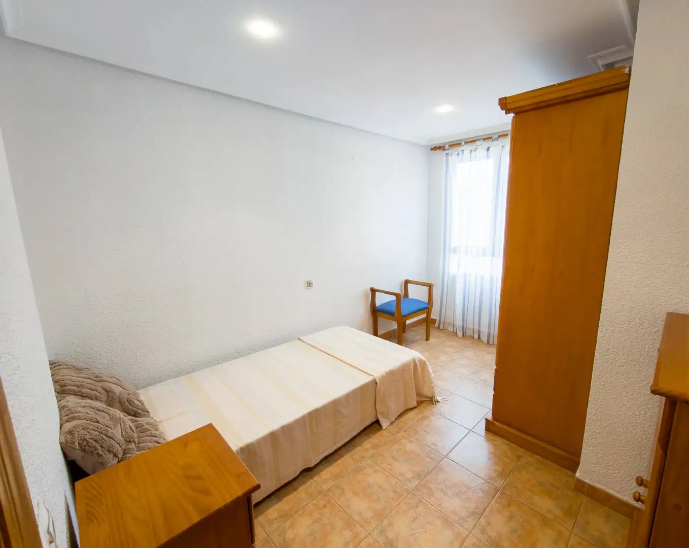 Bedroom of Flat for sale in Santa Pola  with Air Conditioner, Storage room and Furnished