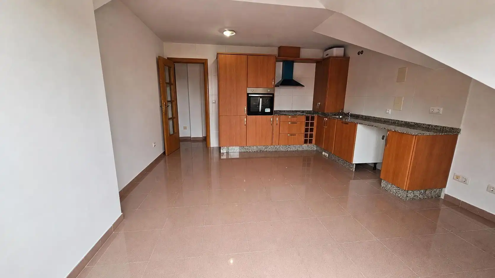 Cocina de Ático en venta en Ares con Jardín privado, Terraza y Piscina comunitaria