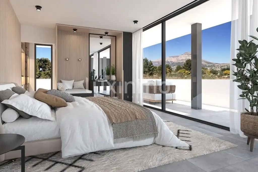 Bedroom of Houses for sale in Jávea / Xàbia  with Air Conditioner, Heating and Terrace