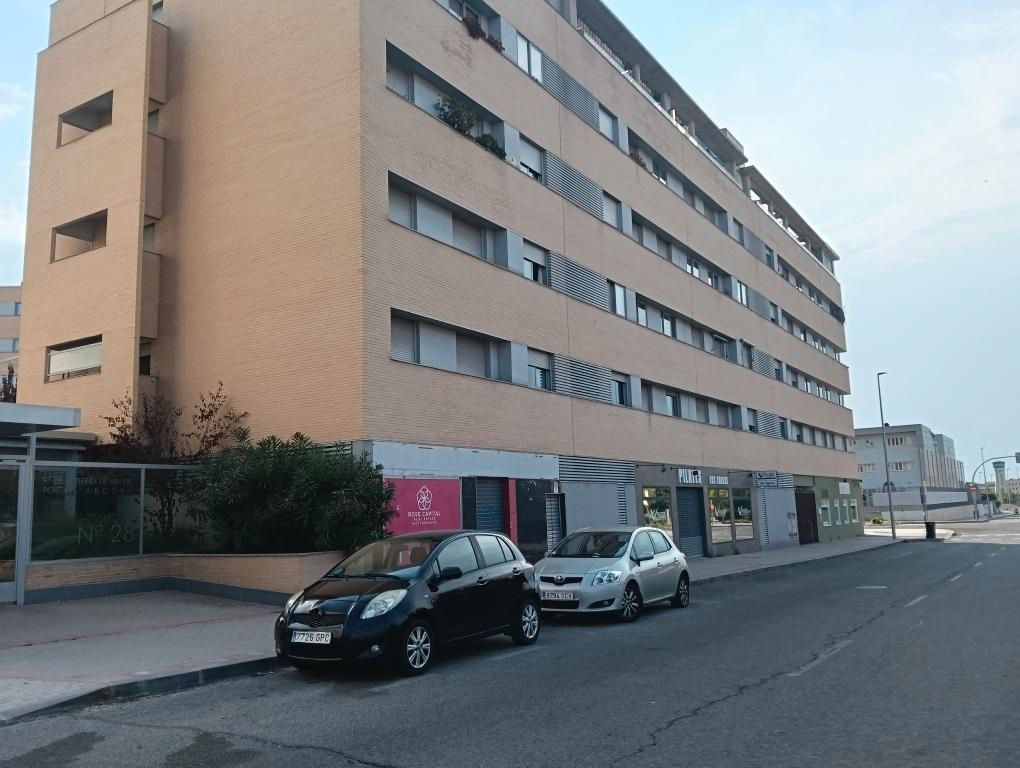 Exterior view of Flat for sale in  Madrid Capital  with Air Conditioner, Heating and Private garden