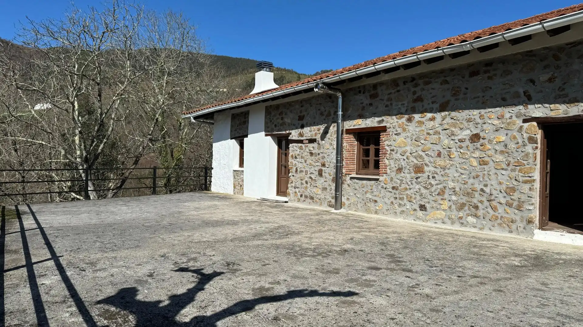 Vista exterior de Finca rústica en venta en Mendaro con Calefacción, Jardín privado y Terraza