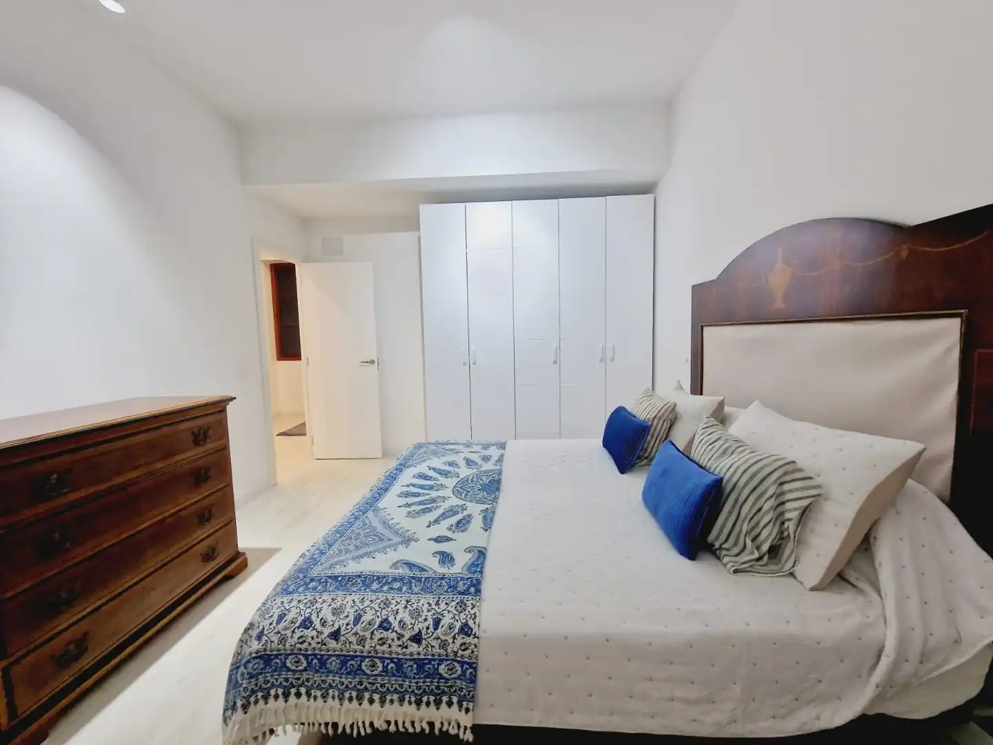 Dormitori de Apartament de lloguer en Las Palmas de Gran Canaria amb Moblat