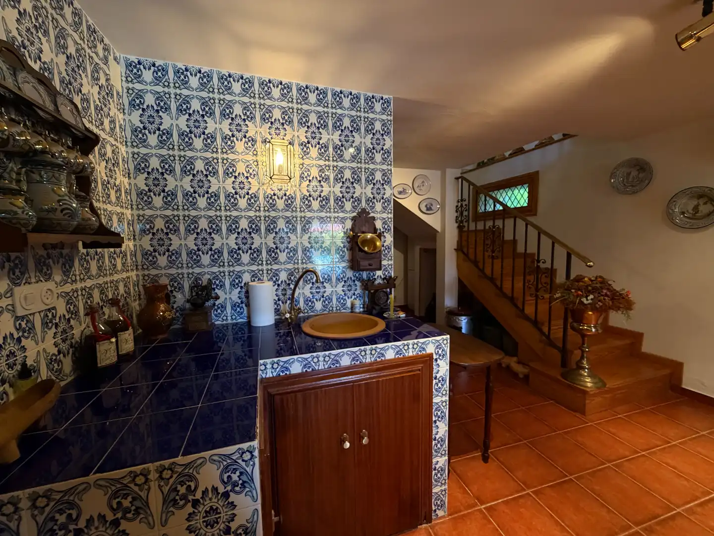Cocina de Casa o chalet en venta en Pelayos de la Presa con Jardín privado, Piscina y Amueblado