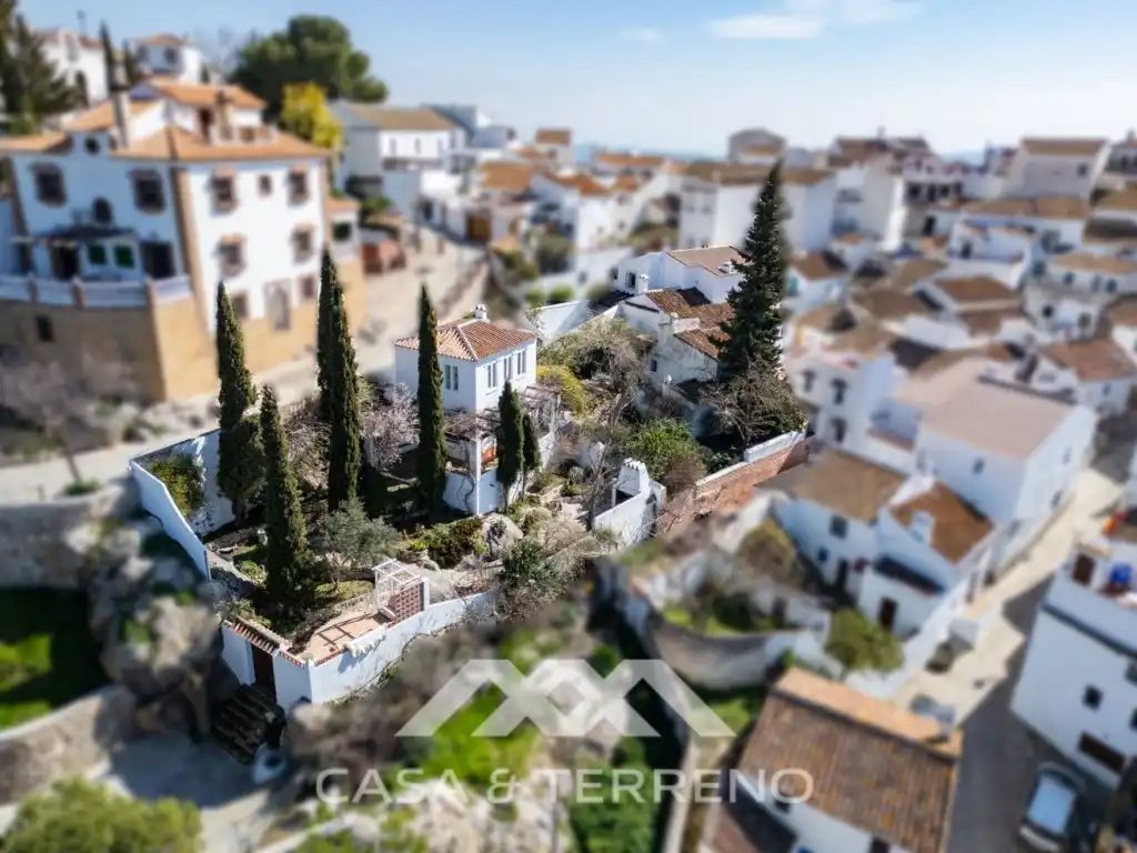Vista exterior de Casa o chalet en venta en Comares con Aire acondicionado, Jardín privado y Terraza