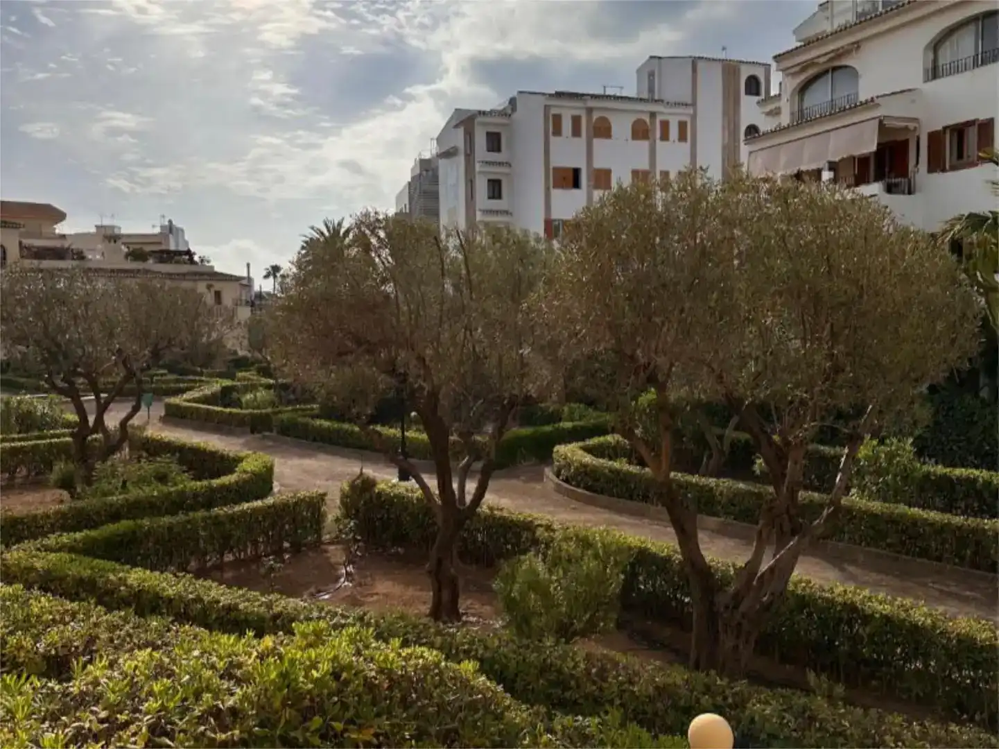 Außenansicht von Wohnungen zum Verkauf in Jávea / Xàbia mit Klimaanlage, Schwimmbad und Balkon