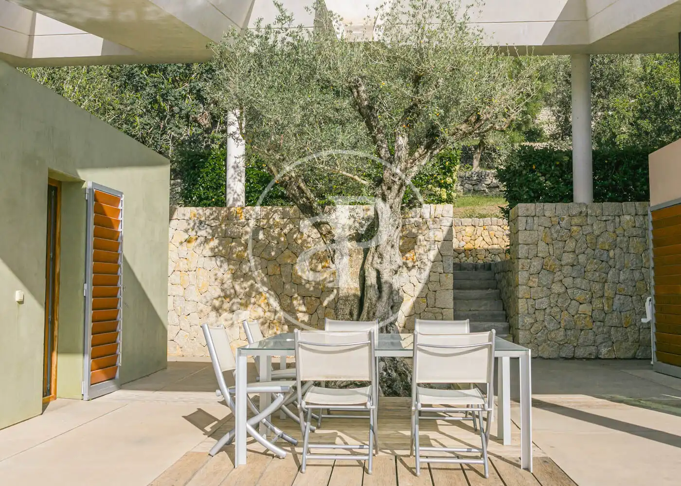 Garden of Houses for rent in Pollença  with Air Conditioner, Heating and Private garden