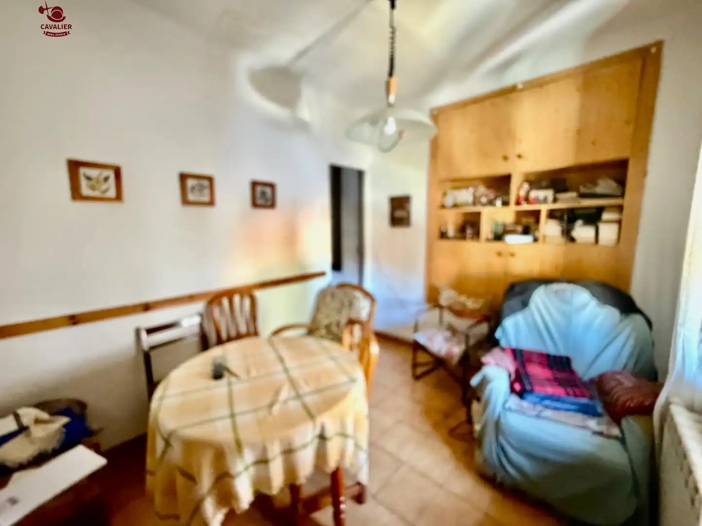 Sala d'estar de Casa o xalet en venda en Cercedilla amb Calefacció, Traster i Moblat