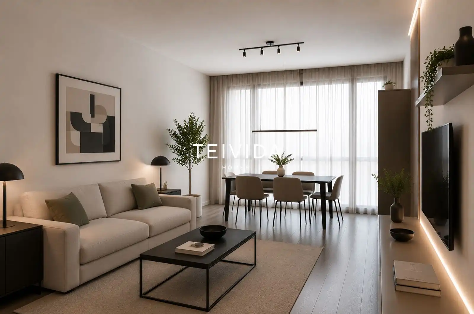 Sala de estar de Piso en venta en Guía de Isora con Terraza y Trastero
