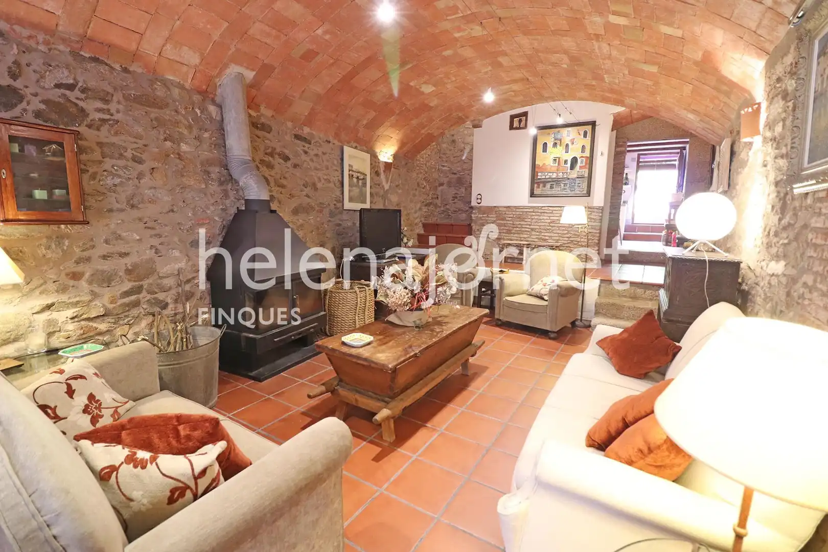 Sala de estar de Casa adosada en venta en Calonge i Sant Antoni con Calefacción y Trastero