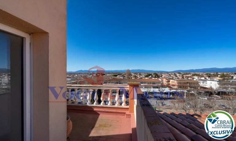 Terrassa de Dúplex en venda en Empuriabrava amb Aire condicionat, Calefacció i Terrassa