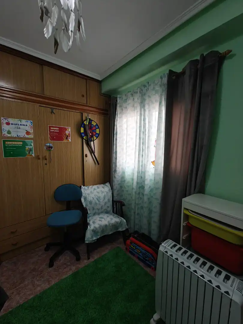 Bedroom of Flat for rent in Valencia  with Air Conditioner, Furnished and Balcony