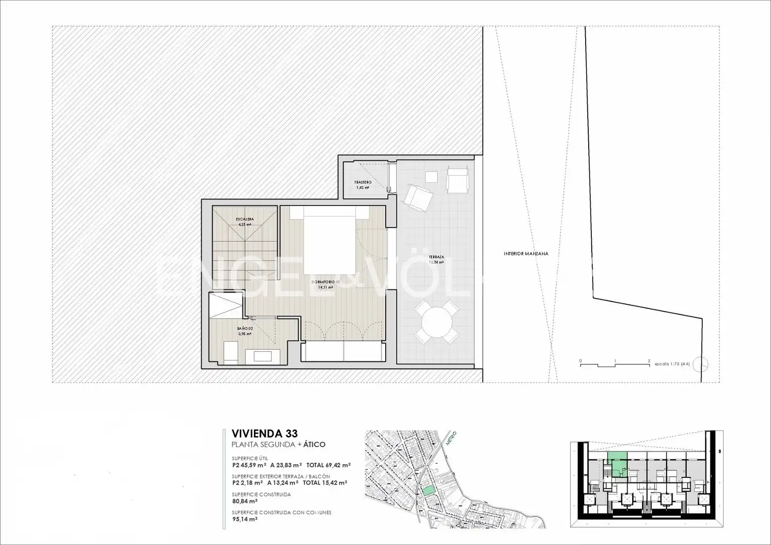 Duplex avec terrasse à vendre à Ayuntamiento - El Salvador, imagen 10