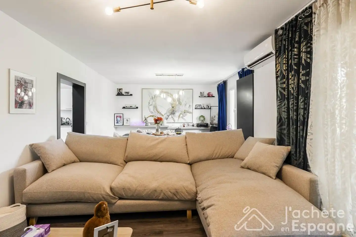 Sala de estar de Piso en venta en Alfafar con Aire acondicionado y Balcón