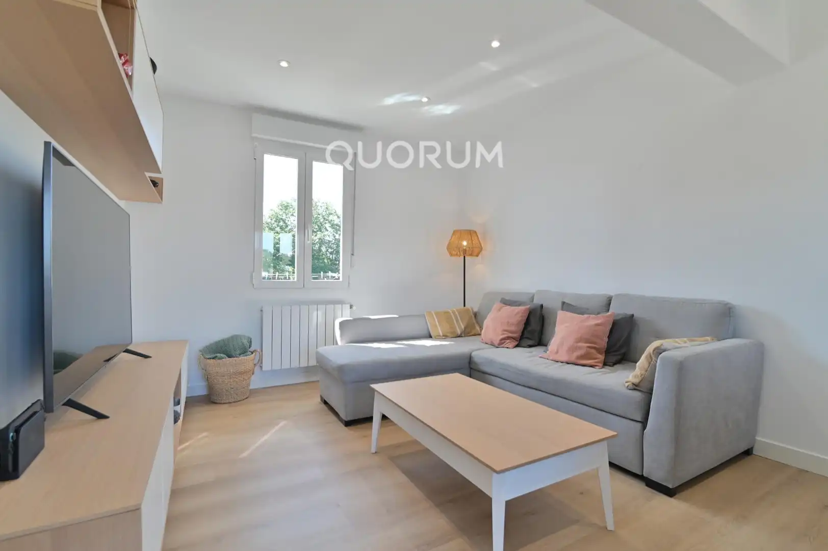 Wohnzimmer von Wohnung zum Verkauf in Galdakao mit Heizung, Terrasse und Möbliert