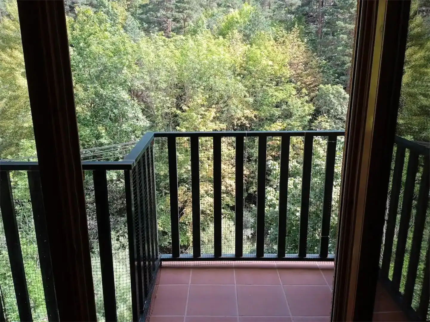 Terraza de Piso de alquiler en Canfranc con Parquet, Trastero y Amueblado