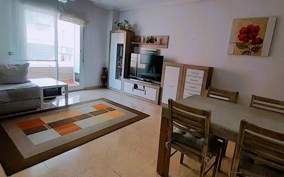 Living room of Flat for sale in  Almería Capital  with Air Conditioner, Terrace and Storage room