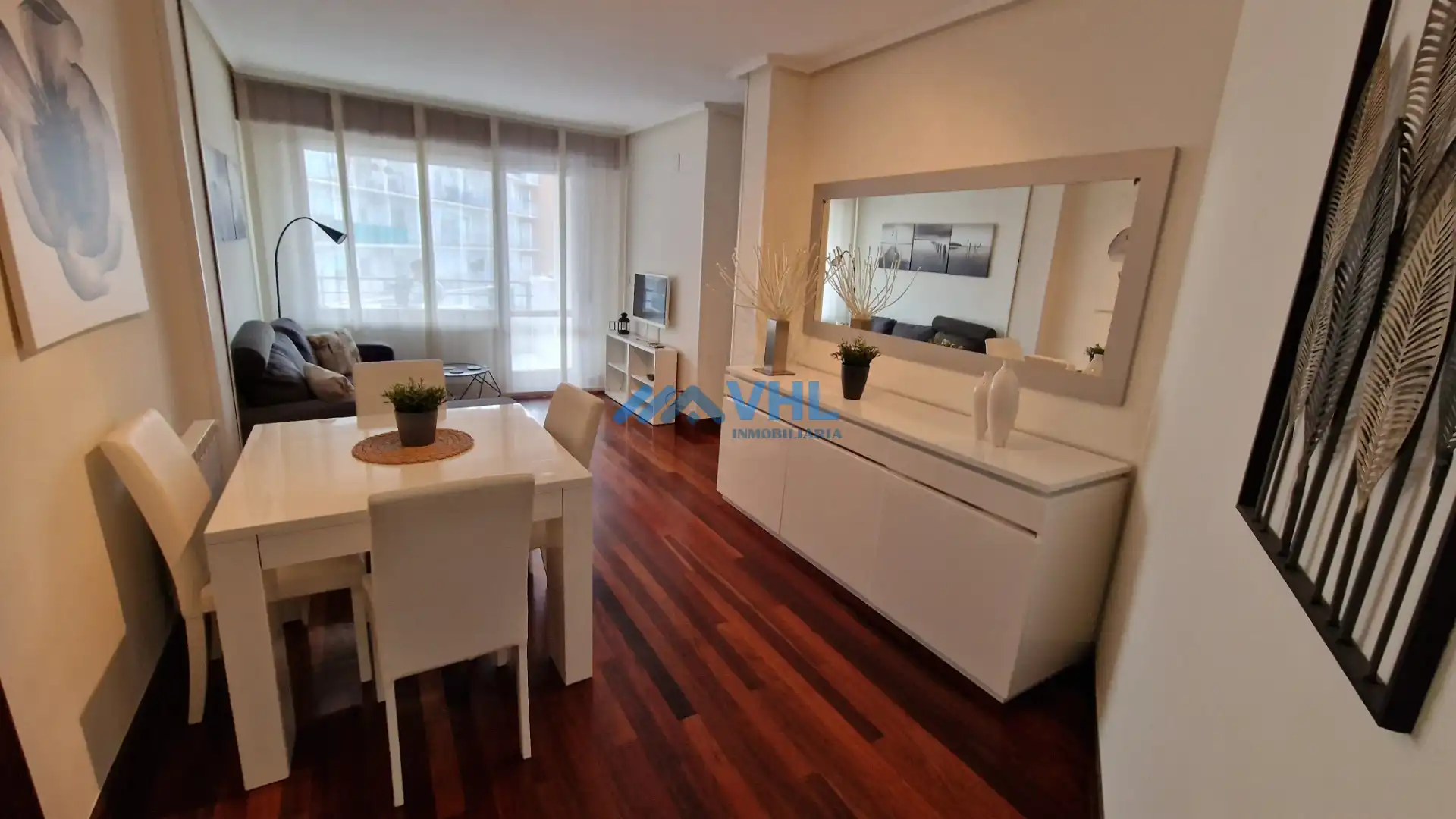 Wohnzimmer von Wohnung zur Miete in Castro-Urdiales mit Heizung, Terrasse und Möbliert