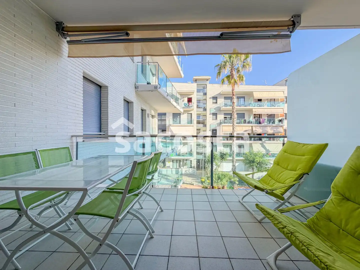 Terrace of Flat for sale in Lloret de Mar  with Air Conditioner, Heating and Private garden