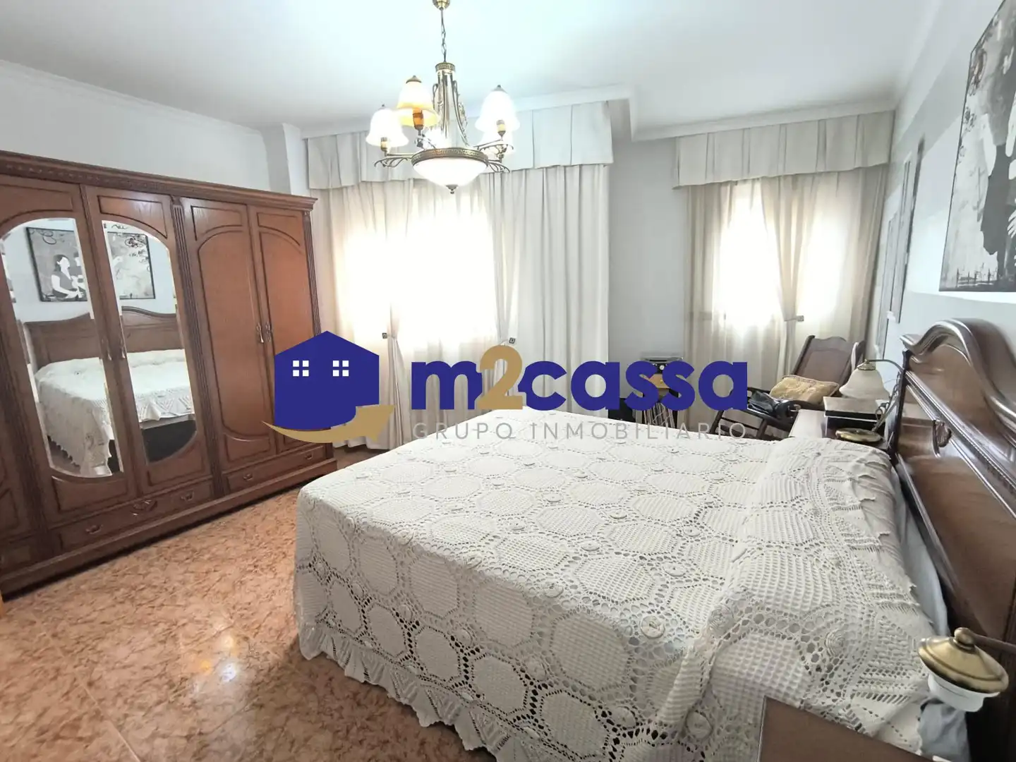 Schlafzimmer von Wohnung zum Verkauf in Lorca mit Balkon