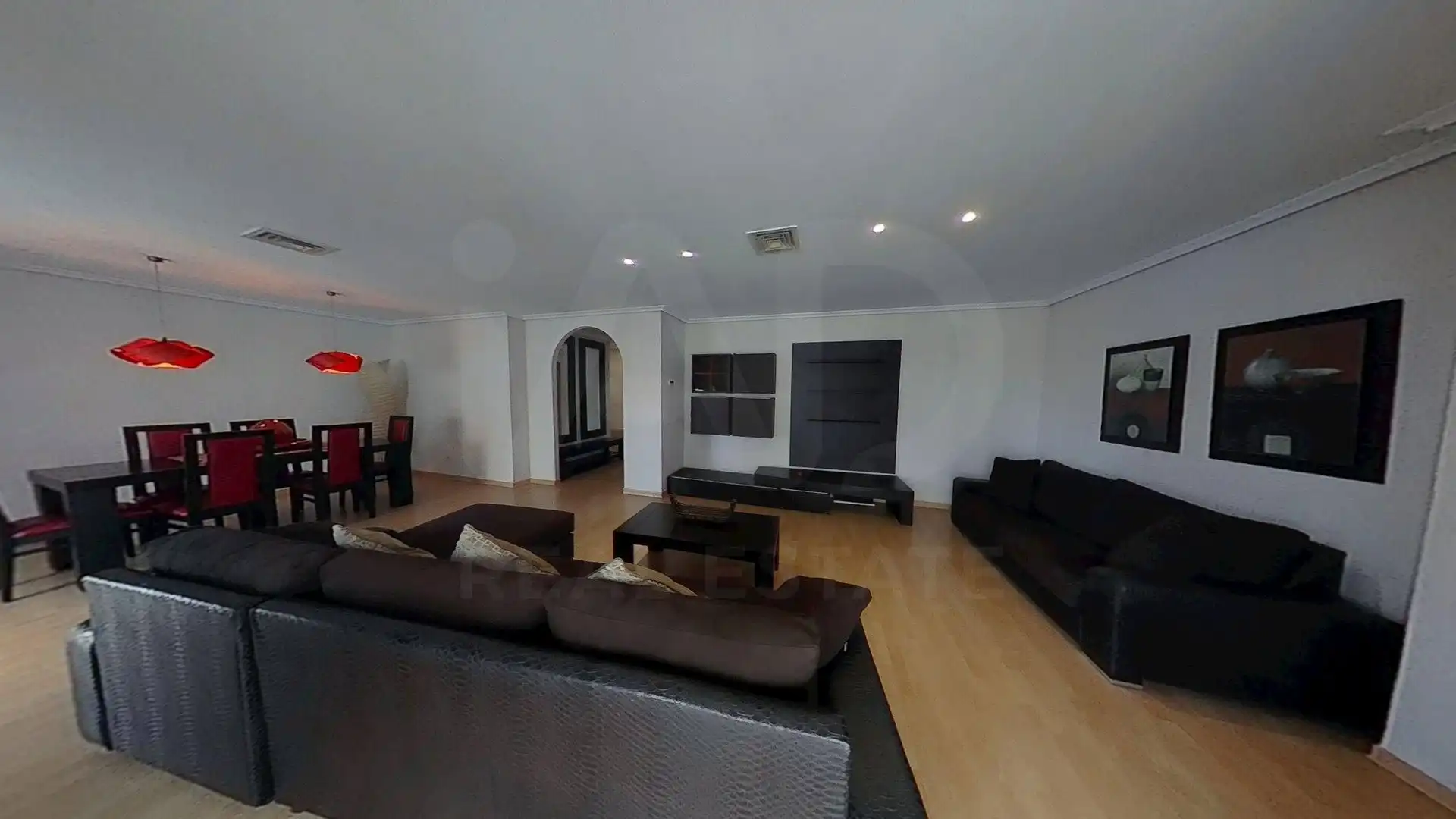 Wohnzimmer von Wohnung zur Miete in Centro