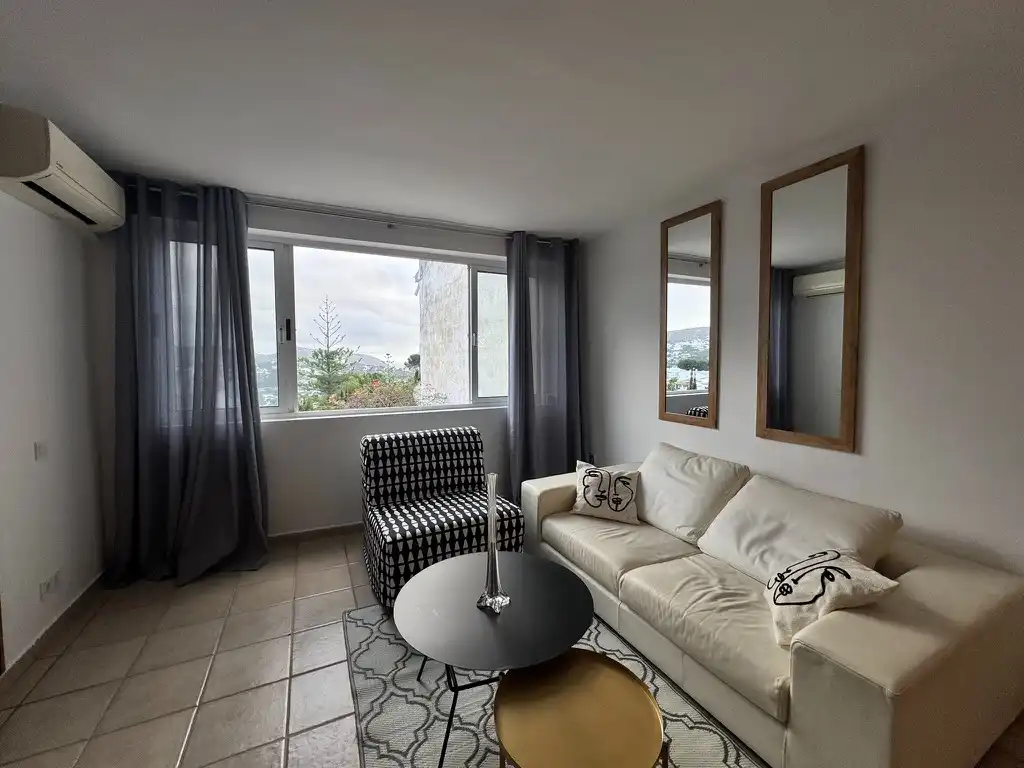 Living room of Flat for rent in Moraira  with Air Conditioner, Heating and Private garden