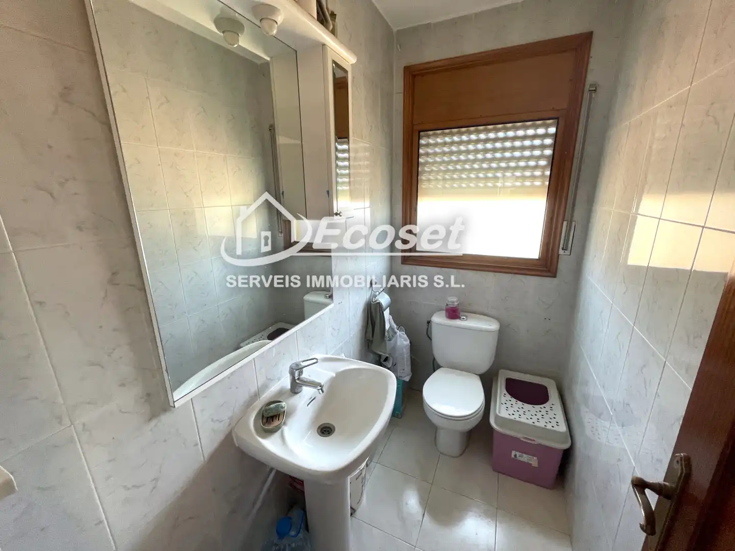 Baño de Casa o chalet en venta en Vallirana con Calefacción, Jardín privado y Terraza