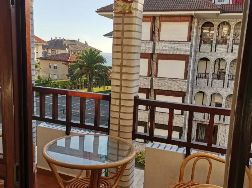 Terrasse von Wohnung zur Miete in Noja mit Heizung, Privatgarten und Terrasse