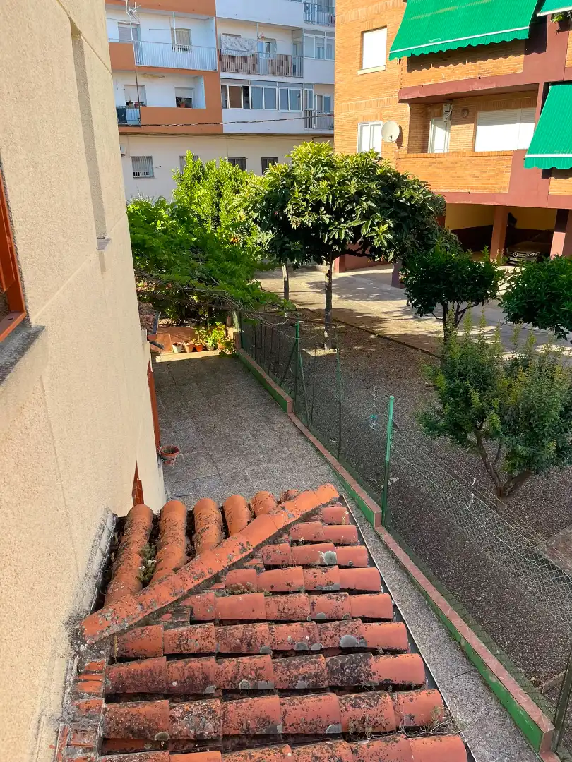 Exterior view of Houses for sale in Plasencia  with Heating, Private garden and Terrace