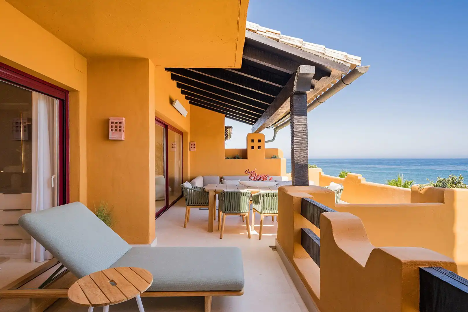 Terraza de Piso en venta en Estepona con Aire acondicionado, Calefacción y Terraza