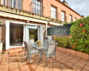 Terrassa de Casa adosada en venda en Calella amb Aire condicionat, Calefacció i Jardí privat