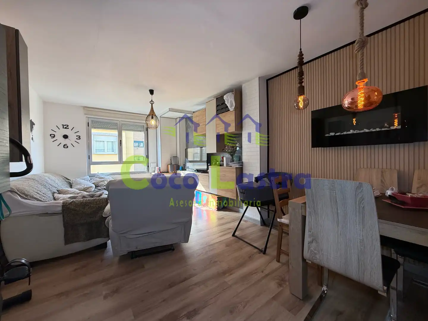 Living room of Duplex for sale in Salamanca Capital  with Heating, Parquet flooring and Terrace