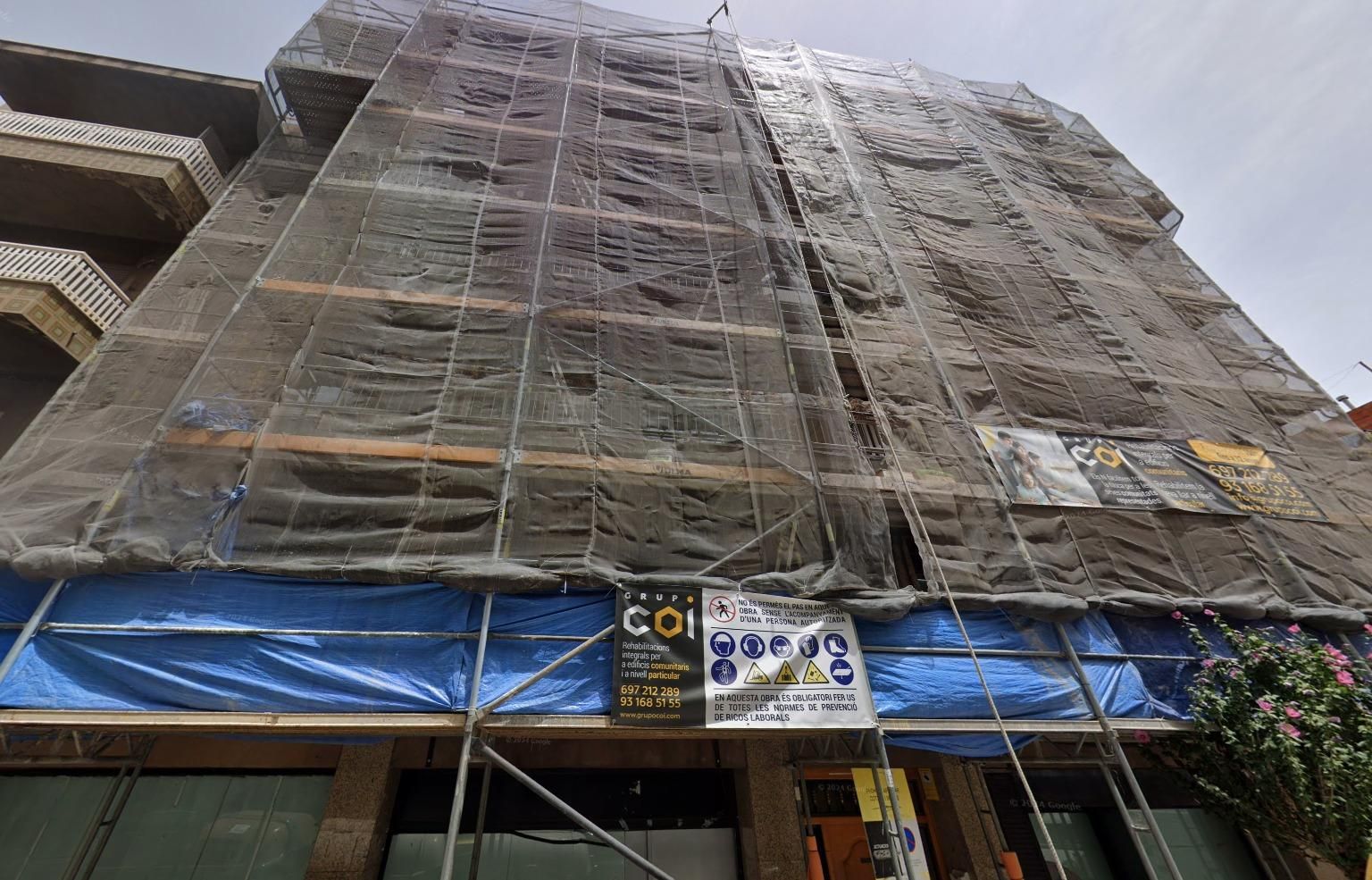 Vista exterior de Àtic en venda en Badalona amb Balcó