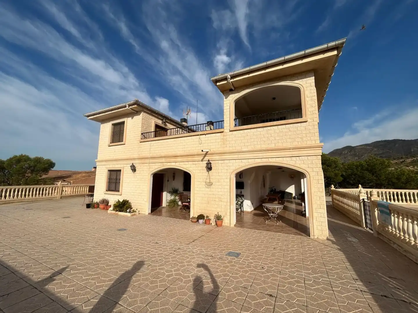 Außenansicht von Country house zum Verkauf in Crevillent mit Heizung, Privatgarten und Schwimmbad