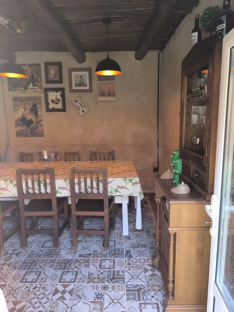 Menjador de Finca rústica en venda en Pajares de los Oteros amb Calefacció